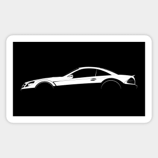 Mercedes-Benz SL 65 AMG Black Series Silhouette Sticker